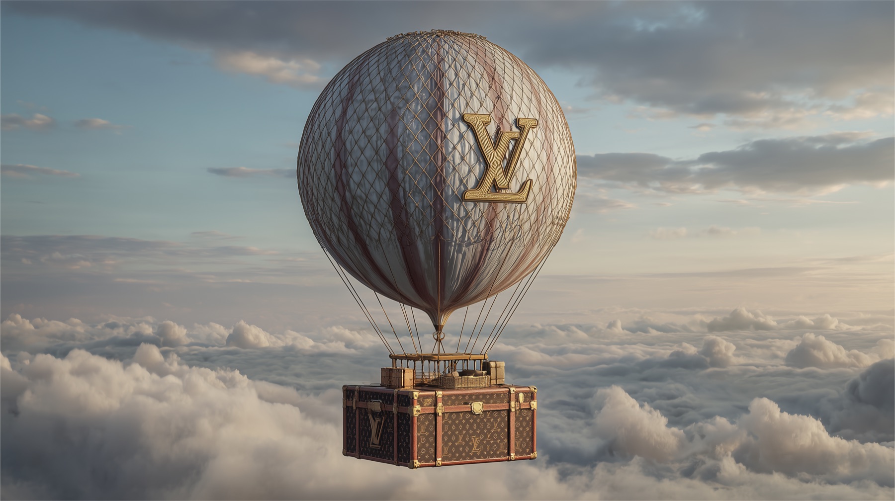 AI luxury balloon visual