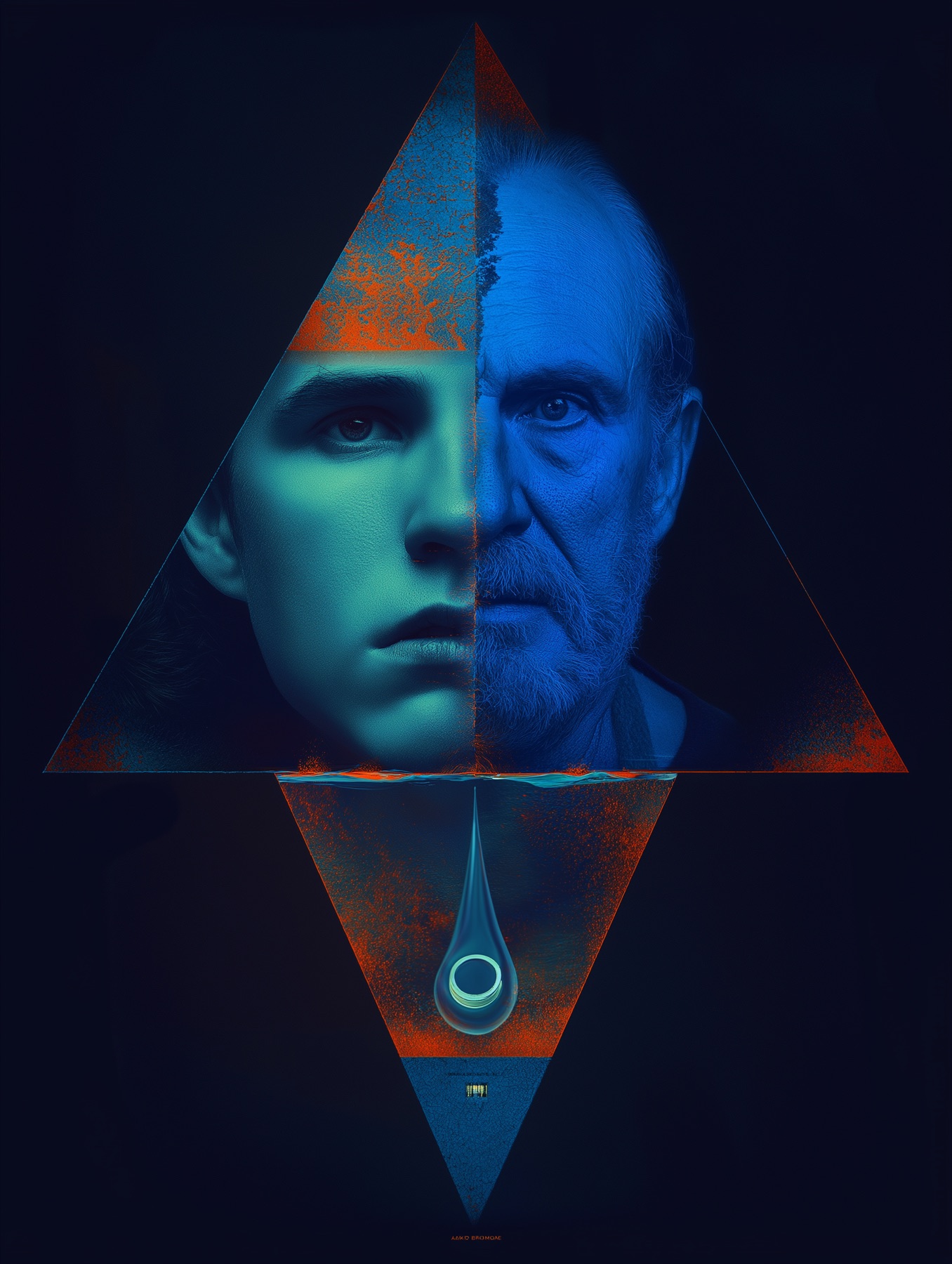 AI surreal movie poster
